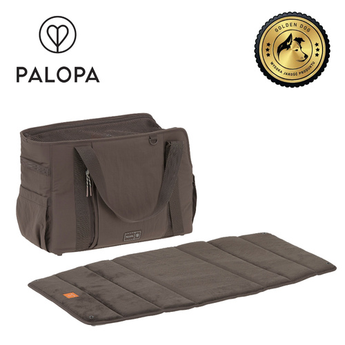 PALOPA Ręcznik dla psa Nobs taupe M-L